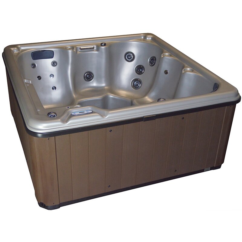 Cyannavalleyspas 6 Person 31 Jet Hot Tub With Dual Pump And Lounger